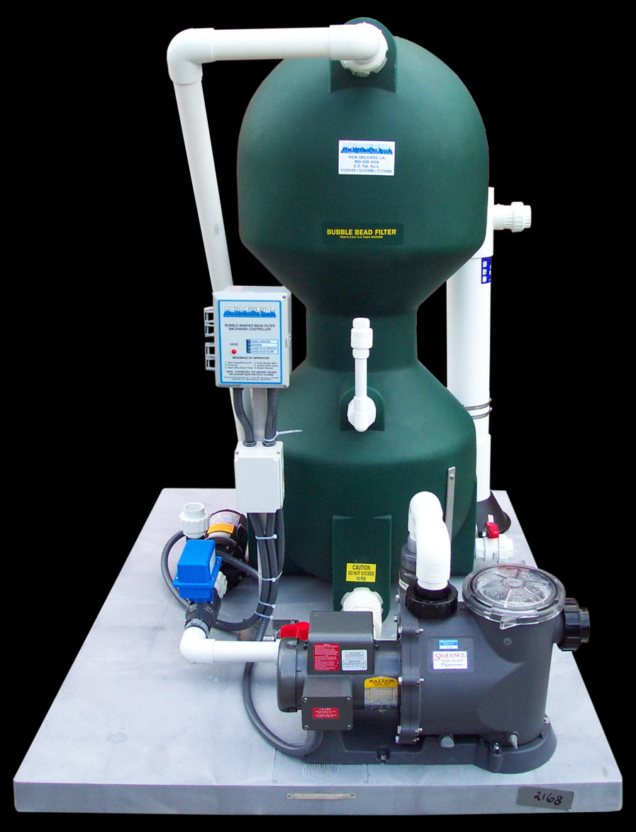 Bubble Bead® Filter Skid Plug and Go Filter System