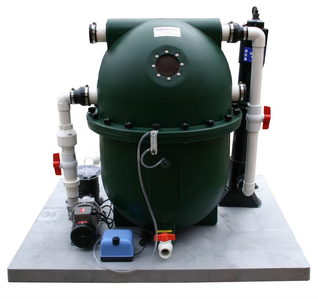PolyGeyser® Bead Filters: Biofilter with Automatic Backwashing
