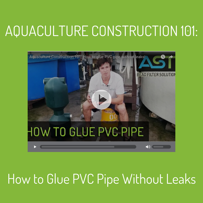Aquaculture Construction 101: How to Glue PVC Pipe Without Leaks