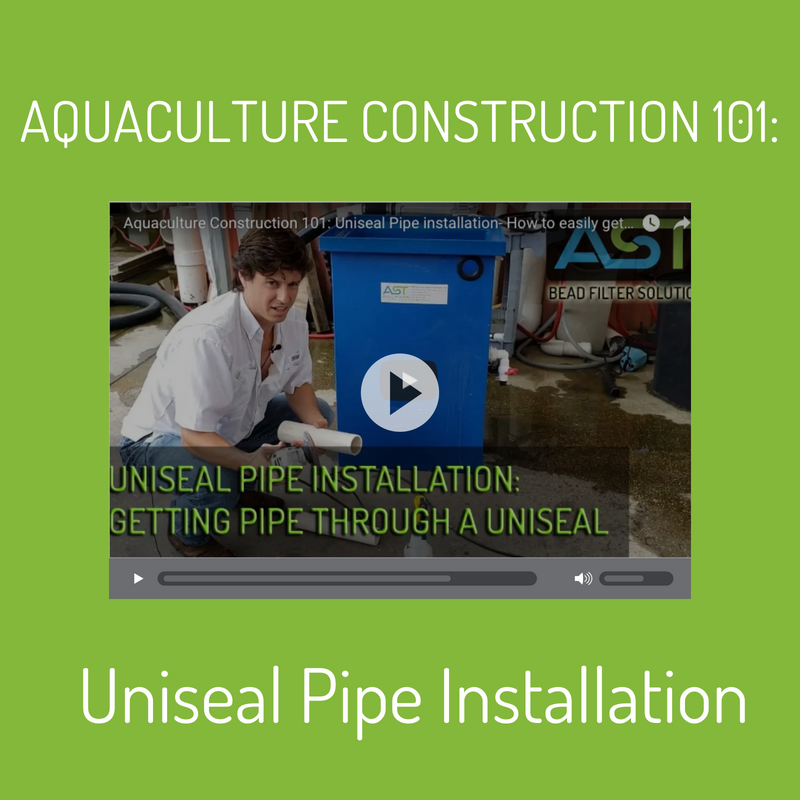 Aquaculture Construction 101: Uniseal Pipe Installation